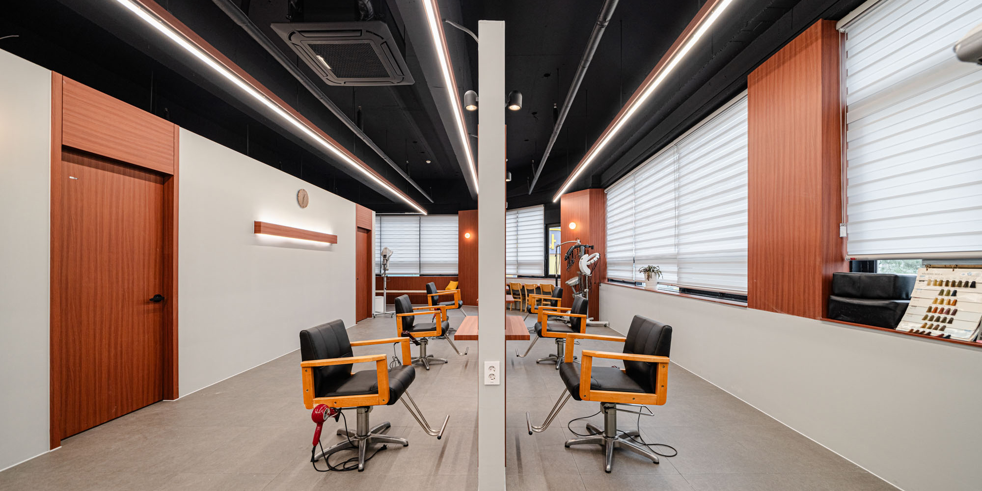 [미용실] 매혹적인 분위기의 미용실 인테리어